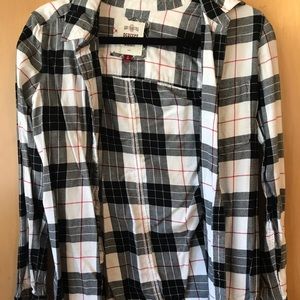 Black and red flannel